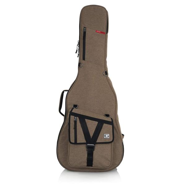 【代引不可】GATOR ゲーター アコースティックギター用 ギグバッグ Transit Series　タン GT-ACOUSTIC-TAN