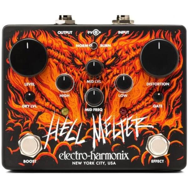 【electro-harmonix】【エフェクター】ディストーション HELL MELTER