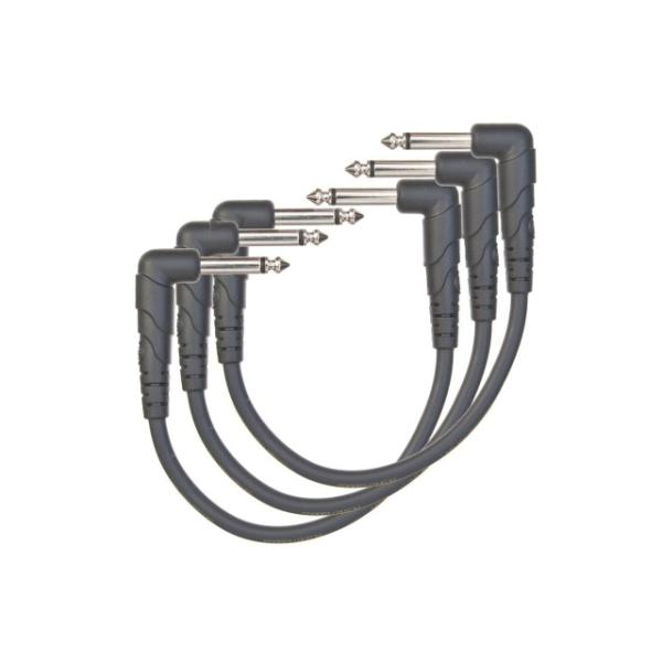 他サイト： 【D'Addario】【シールドケーブル】パッチケーブル PW-CGTP-305 (15cm L-L 3pack)の商品画像