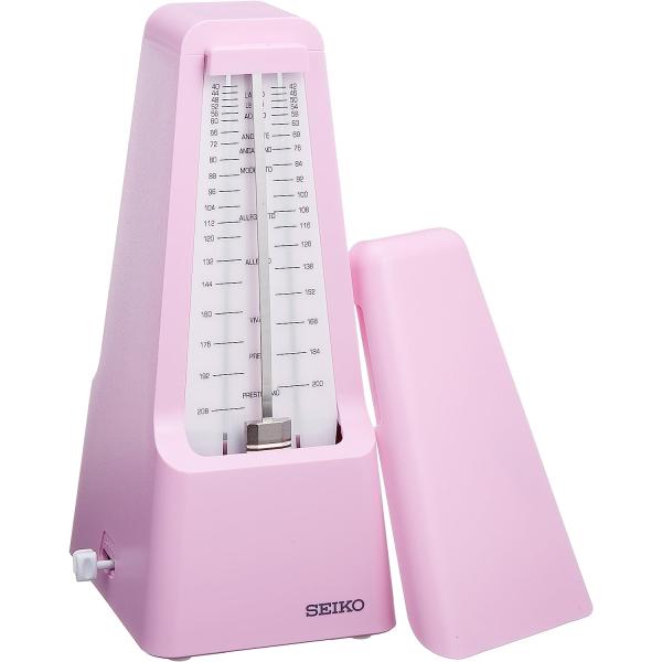 他サイト： 【SEIKO（セイコー）】 メトロノーム 振り子 SPM400C チェリーピンクの商品画像