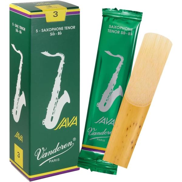 他サイト： 【Vandoren（バンドレン）リード】テナーサックス（T・SAX）ジャバ(JAVA) 硬さ:3 (5枚入) SR273の商品画像