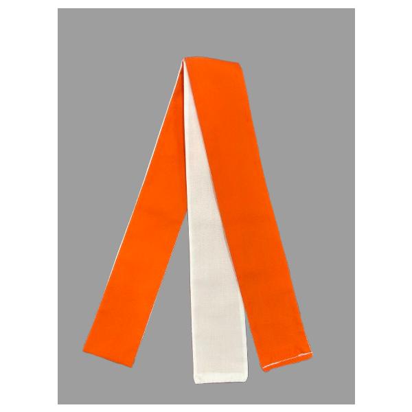 ・商品サイズ：100cm×4cm・素材：綿・表：オレンジ　裏：白◆ご注文本数によって発送方法が異なります。※１本〜3本のご注文は普通郵便での発送となります。（追跡番号無し）※４本〜３０本のご注文はネコポスでの発送となります。（追跡番号有り）...