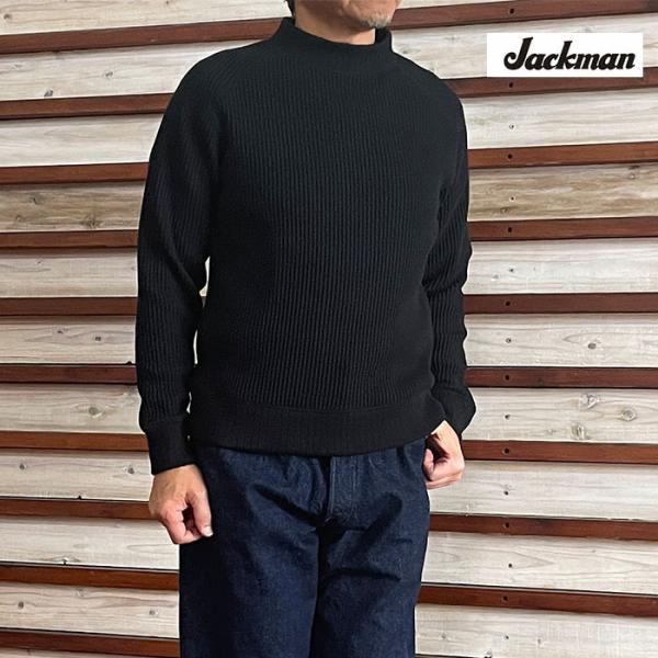 Jackman（ジャックマン） JM7200 Waffle Midneck ワッフル素材ミッド