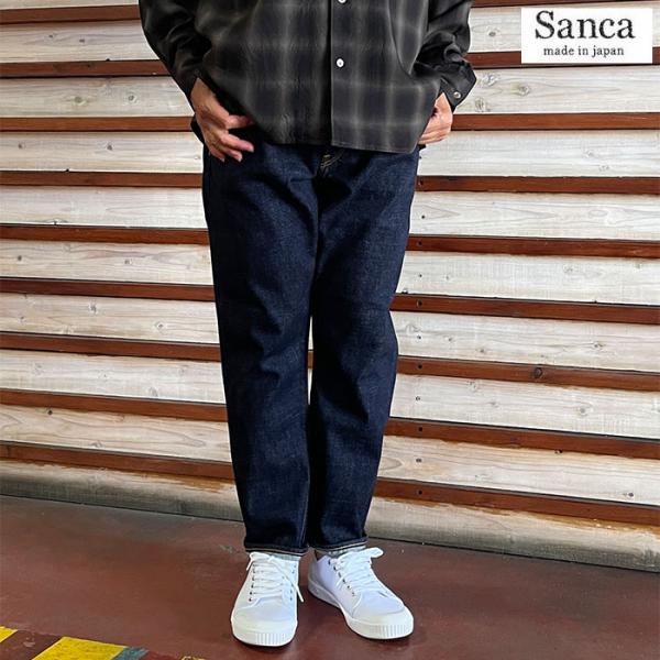 Sanca（サンカ） Sanca SANCA テーパード 5Pデニムパンツ S25FPT01