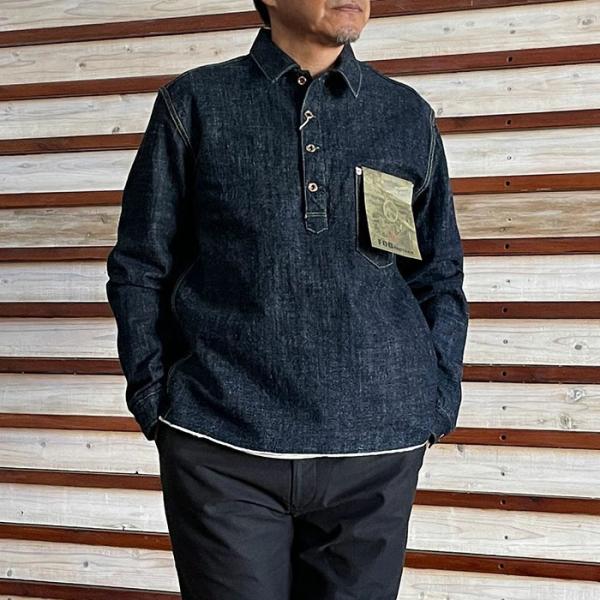 F.O.B FACTORY F2384 Ｗ42 デニム　プルオーバー 楽天市場】【動画あり】FOB FACTORY（FOBファクトリー） F2384 G3