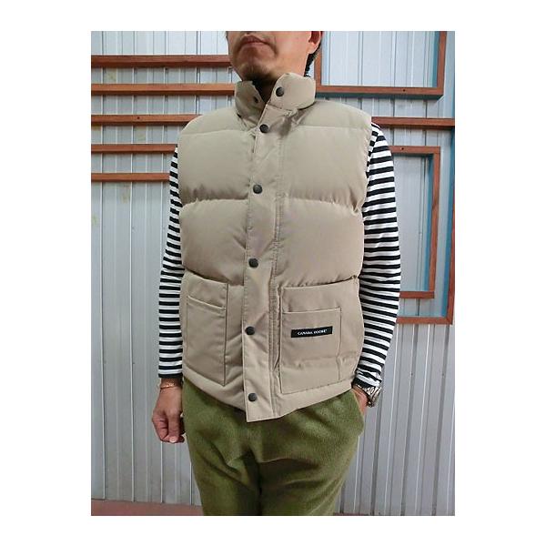カナダグース Canada Goose ダウンベスト 4131jm Windsor Vest ウィンザーベスト Tan タン Made In Canada Gakuオンラインショップ 通販 Yahoo ショッピング