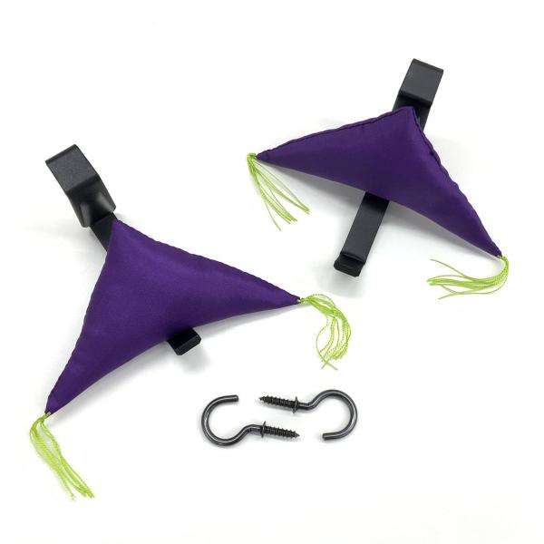 額受・額吊・ふとんの3点セット。和室の鴨居(かもい)や長押(なげし)の上に額縁を飾れます。勲記勲章額、賞状額などにお使いいただけます。額受金具の厚みを選択してください。額縁の厚みよりも10ミリ程度の余裕が必要です。横柱の種類(鴨居と長押)に...