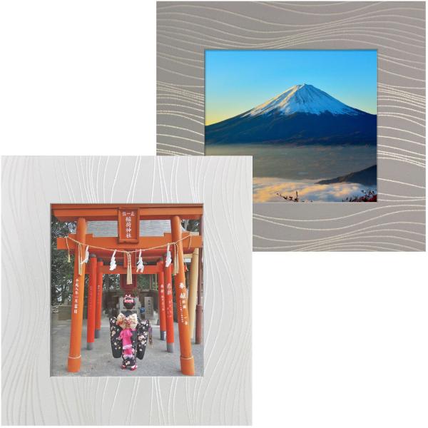 和モダンで輝くフラットパネル額400×800