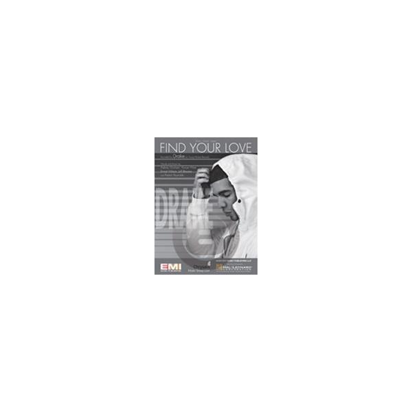 [楽譜] ドレイク／ファインド・ユア・ラブ《輸入ピアノ楽譜》【10,000円以上送料無料】(Drake/Find Your Love)《輸入楽譜》