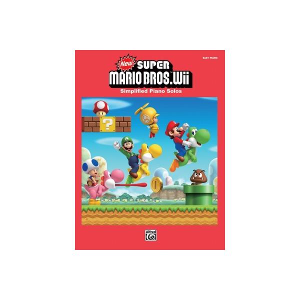 楽譜] ニュー「スーパーマリオブラザーズ Wii」曲集(初級ピアノ)《輸入