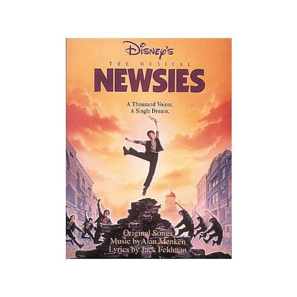 [楽譜] ニュージーズ(同名ディズニー映画より)(8曲収録)《輸入ピアノ楽譜》【10,000円以上送料無料】(Newsies)《輸入楽譜》