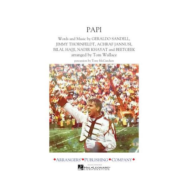 [楽譜] ジェニファー・ロペス／パピ《輸入マーチングバンド楽譜》【送料無料】(Papi)《輸入楽譜》