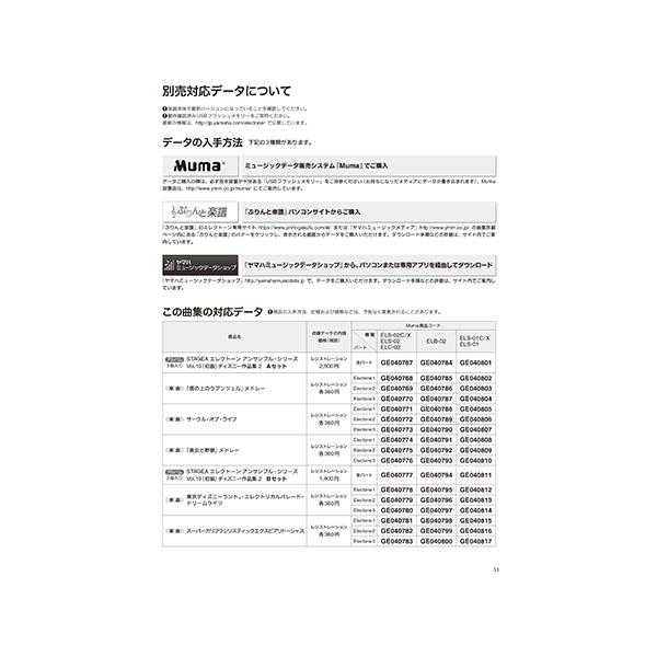 楽譜 Stagea エレクトーン アンサンブル 初級 Vol 19 ディズニー作品集 2 Buyee Buyee Japanese Proxy Service Buy From Japan Bot Online