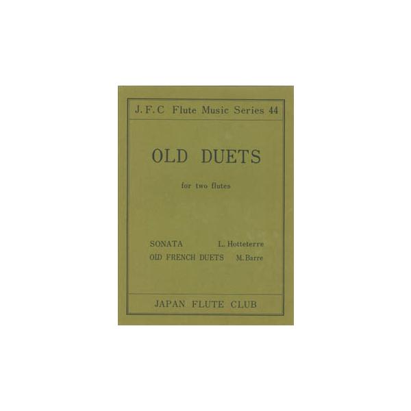 関連words：日本フルートクラブ/古典二重奏曲　オッテテール バレ
