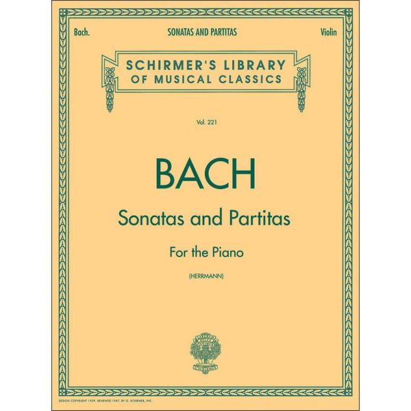 楽譜 J.S.バッハ／無伴奏ヴァイオリンのためのソナタと