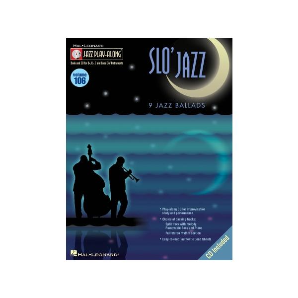 楽譜 スロー・ジャズ(CD付)(【418889】/00843117/Jazz Play-Along(with CD)/メロディ譜/輸入楽譜(T))