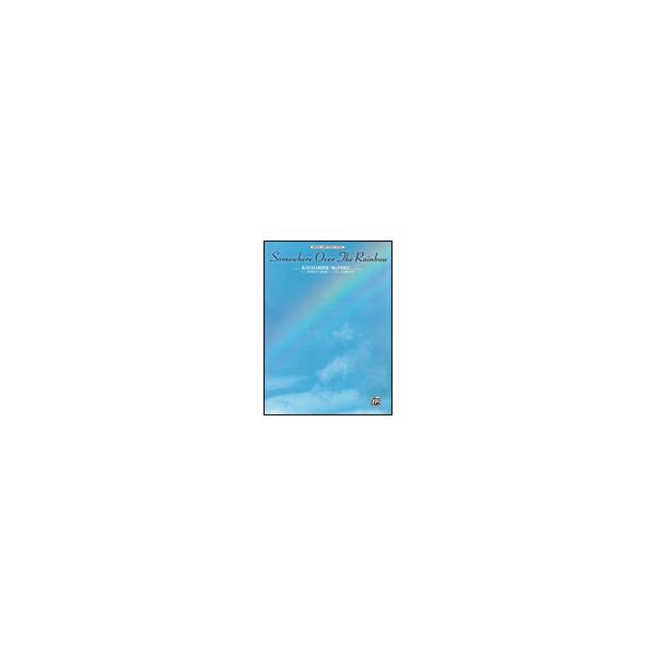 楽譜　虹の彼方に（ピアノ・ヴォーカル・ギター譜／輸入楽譜（T））
