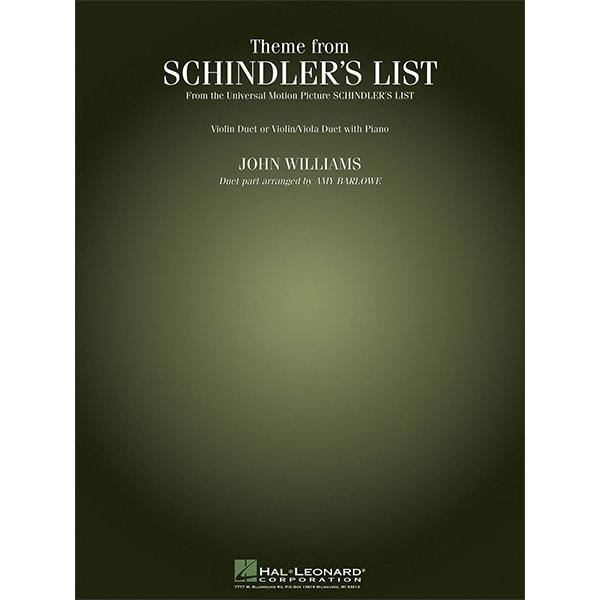 楽譜 シンドラーのリストのテーマ 04490837／ヴァイオリン・デュエット