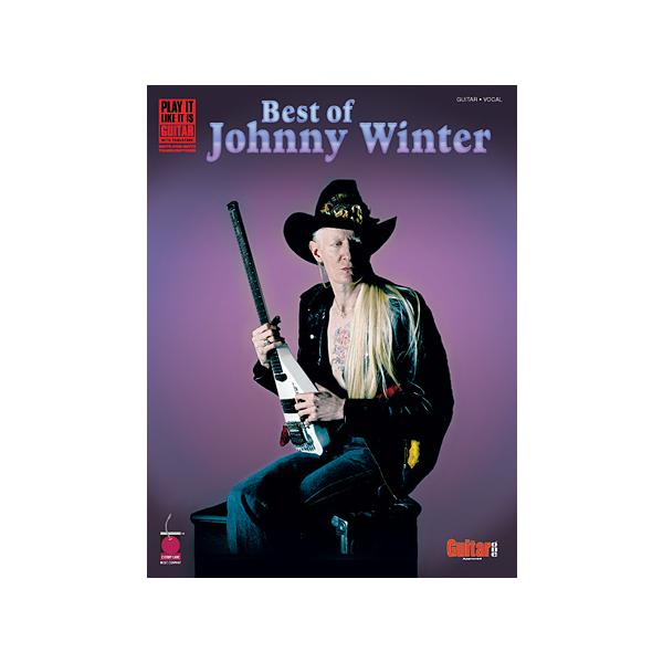楽譜 ベスト・オブ／ジョニー・ウィンター（ヴォーカル・ギター（TAB譜付）／輸入楽譜（T））