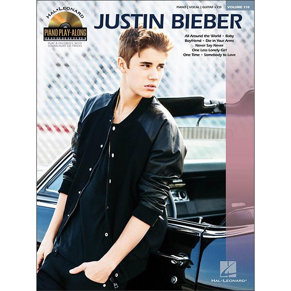 楽譜 ジャスティン・ビーバー(CD付)(【1343312】/00109367/HL00109367/Piano Play-Along Volume 110(with CD)(ピアノ・ヴォーカル・ギター譜)/輸入楽譜(T))