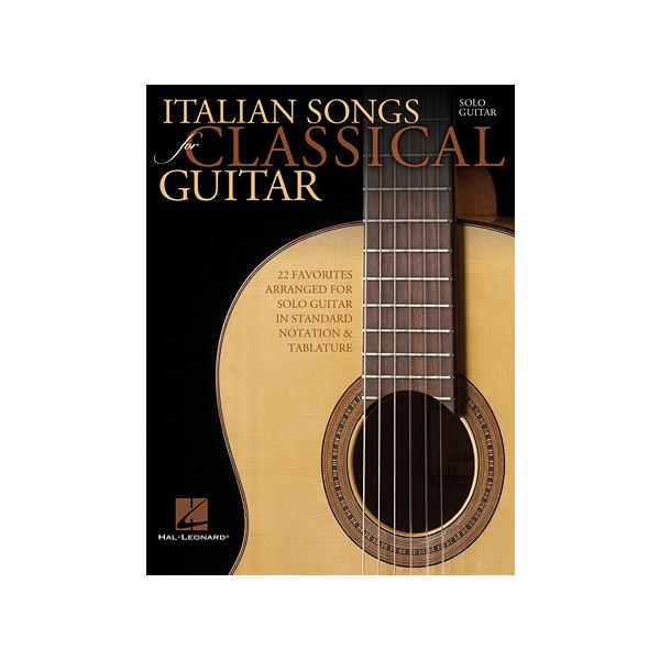 楽譜 クラシックギターのためのイタリア名曲集（ギター・ソロ（TAB譜付）／輸入楽譜（T））