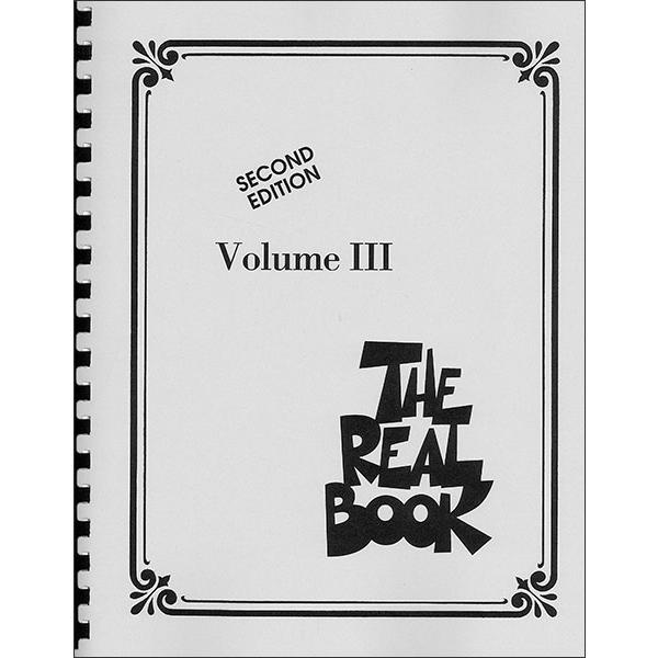 ジャス楽譜　THE REAL BOOK リアルブック　３冊 楽譜 リアル・ブック Volume 3（in C）（※歌詞なし）(【293978