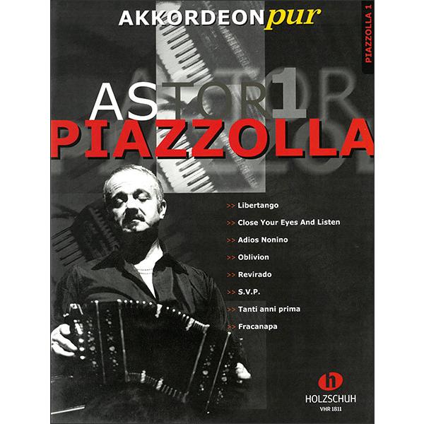 楽譜  アストル・ピアソラ(アコーディオン)(【1546666】/VHR1811/アコーディオン/輸入楽譜(T))