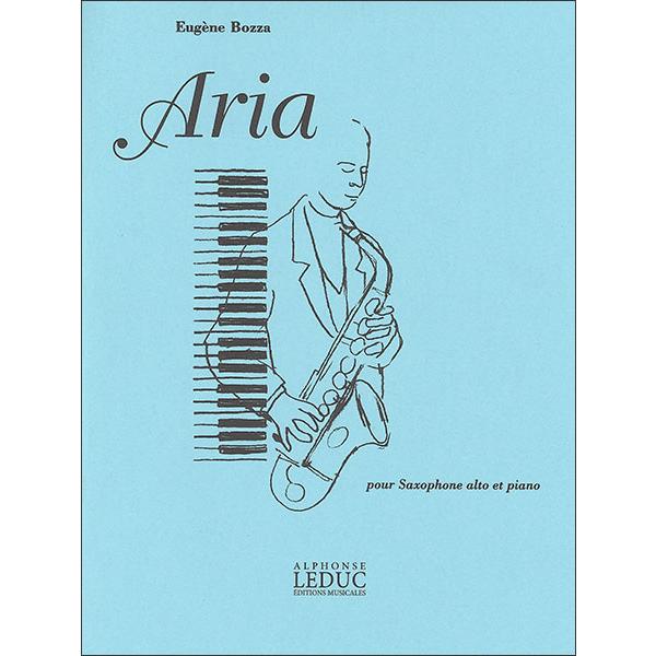 楽譜 E. ボザ/アリア(E-flat サクソフォンとピアノ)(【1202296