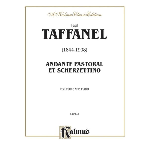 楽譜  タファネル/アンダンテ・パストラルとスケルツェッティーノ(【214997】/00-K07141/フルート・ソロとピアノ/輸入楽譜(T))