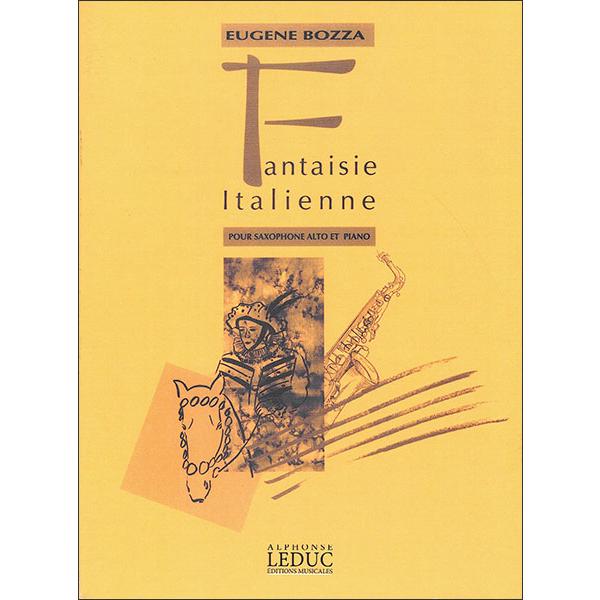 楽譜 ボザ／イタリア幻想曲(AL21151／アルト・サクソフォンとピアノ