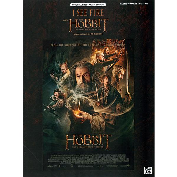 楽譜　アイ・シー・ファイア（映画「ホビット 竜に奪われた王国」）(41025／ピアノ・ヴォーカル・ギター譜／輸入楽譜（T）)