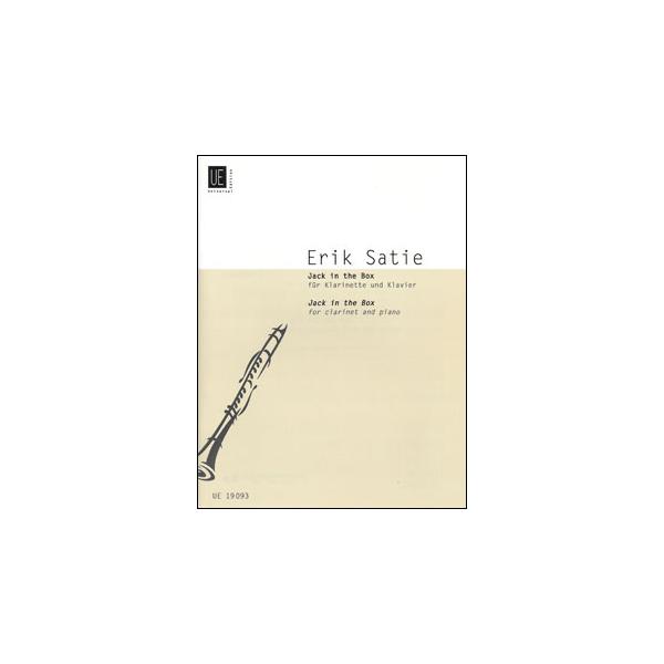 楽譜 サティ／ジャック・イン・ザ・ボックス（びっくり箱） 【Clarinet