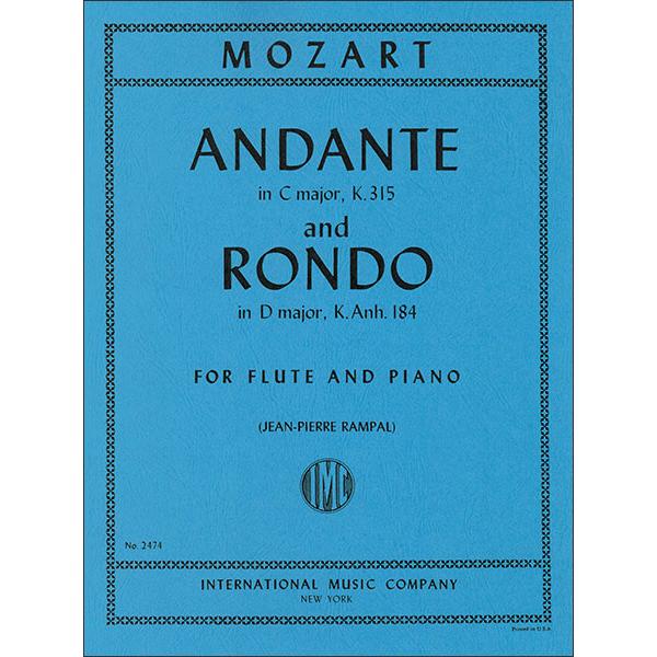 アンダンテ ハ長調 K. 315/ロンド ニ長調 K. Anh. 184