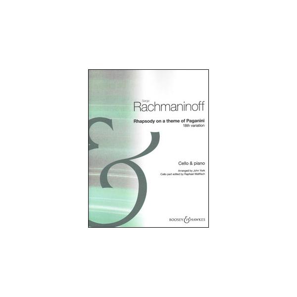 関連words：Boosey＆Hawkes/パガニーニの主題による狂詩曲より、第18変奏