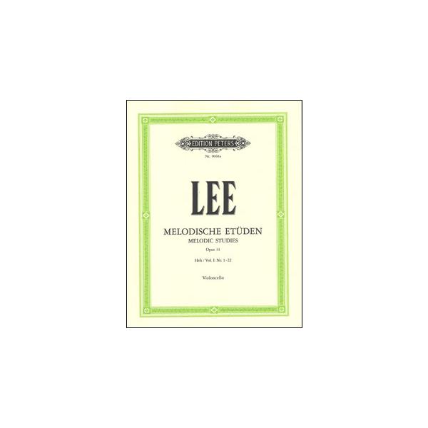 楽譜 リー／40の旋律的な練習曲 Op. 31 第1巻(チェロ教本／輸入楽譜（T）) :F0181693:楽譜ネッツ 通販  