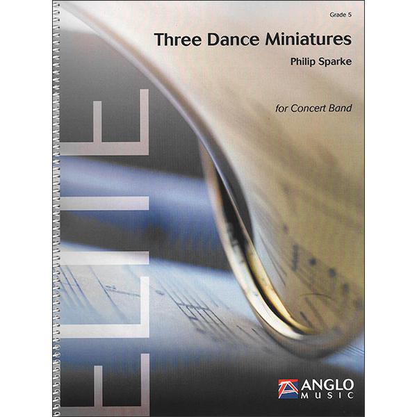 楽譜　スパーク／スリー・ダンス・ミニチュア(【2173867】／AMP502-010／輸入吹奏楽譜（T）／G5)