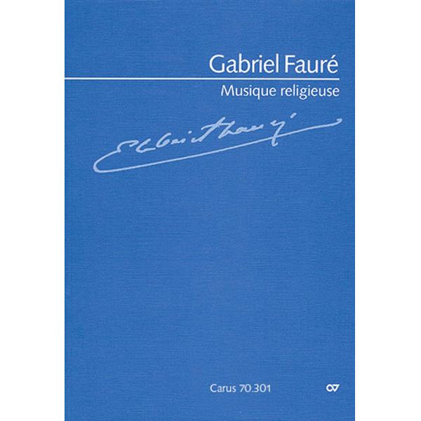 楽譜 フォーレ/Musique Religieuse/Nectoux(GYC00057558/70.301/00/合唱作品/輸入楽譜(Y))