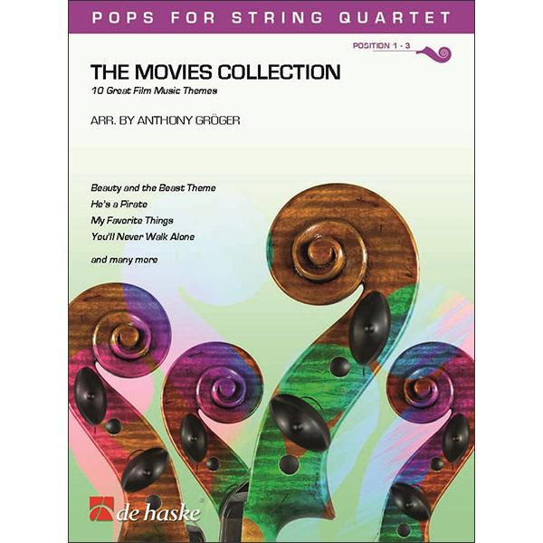 楽譜 映画音楽コレクション 【弦楽四重奏】(【2175905】／DHP1196090-070／弦楽4重奏／輸入楽譜（T）)