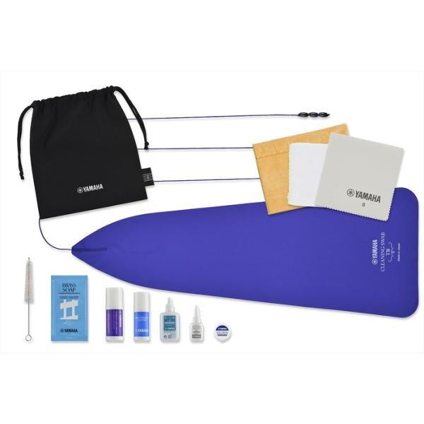 お手入れに必須のアイテムをセットにしました。初めて管楽器を演奏する時、新しく楽器を購入する時などに大変便利です。ロータリーの付いたトロンボーン用(テナーバス/バストロンボーン)。巾着袋付き。【セット内容】ローターオイル(20ml)ロータース...