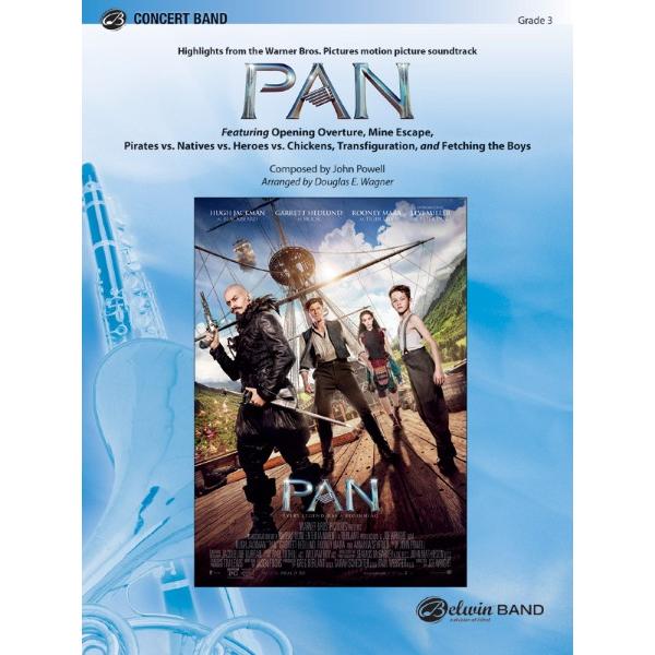 楽譜 【取寄品】【取寄時、納期1週間〜10日】輸入 「ＰＡＮ 〜ネバーランド、夢のはじまり〜」メドレー Pan: Highlights from the Warner Bros. Pictures Mot /J
