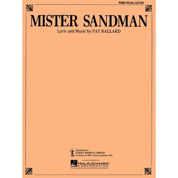 楽譜 【取寄品】【取寄時、納期1週間〜10日】輸入 ミスター・サンドマン （Ｐ／Ｖ／Ｇ） Mister Sandman /Chordettes