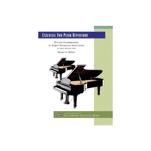 楽譜 【取寄品】輸入　2台デュオ　2台ピアノのためのレパートリー集(2台4手)　Essential Two-Piano Repertoire(2P4H)／オムニバス omnibus【ネコポスは送料無料