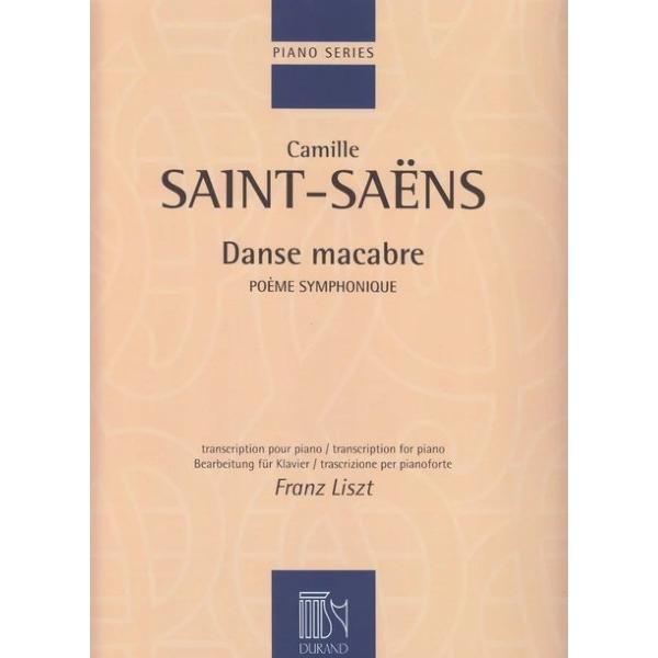 楽譜 【取寄品】輸入　ピアノソロ　死の舞踏 (ピアノソロ リスト編曲）　Danse macabre -Poeme symphonique Op.40／サン=サーンス　リスト Saint-Saens C=Liszt