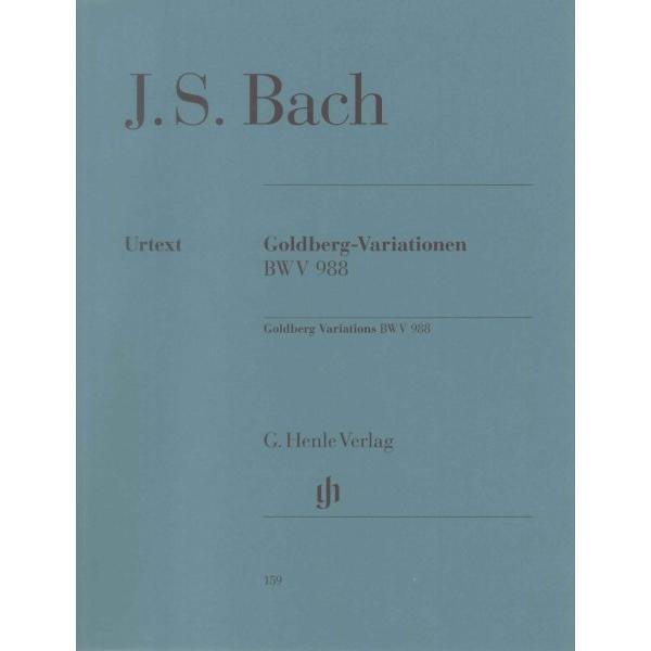 楽譜 （１５９）バッハ　ゴールドベルグ変奏曲　（原典版／ヘンレ社）JOHANN SEBASTIAN BACH Goldberg Variations BWV 988 Rudolf Steglich (E【ネコポスは送料
