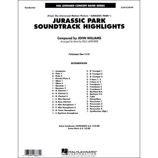 楽譜 MUPS702 輸入 映画「ジュラシック・パーク」よりサウンドトラック ／ ミュージックエイト
