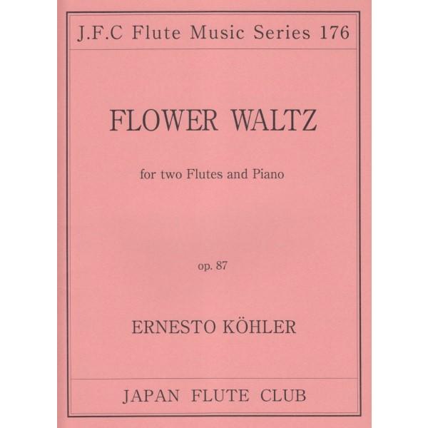 楽譜 フルートクラブ名曲シリーズ１７６ ケーラー花のワルツＯｐ．８７