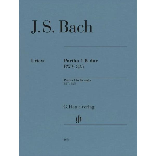 楽譜 【取寄品】ＰＮＣ４１０９ 輸入 バッハ／パルティータ 第１番 変ロ長調 ＢＷＶ ８２５ （運指付き）《輸入ピアノ楽譜》