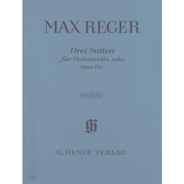 楽譜 【取寄品】CES452 輸入 レーガー／3つの無伴奏チェロ組曲