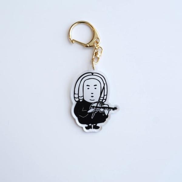 株式会社50 【OSZ059】 5cm程度のアクリルキーホルダーです。