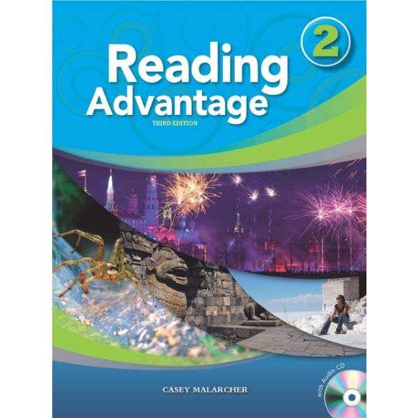 【取寄品】【取寄時、納期1〜3週間】READING ADVANTAGE 3RD EDITION LEVEL 2 STUDENT BOOK WITH AUDIO CD【ネコポスは送料無料】